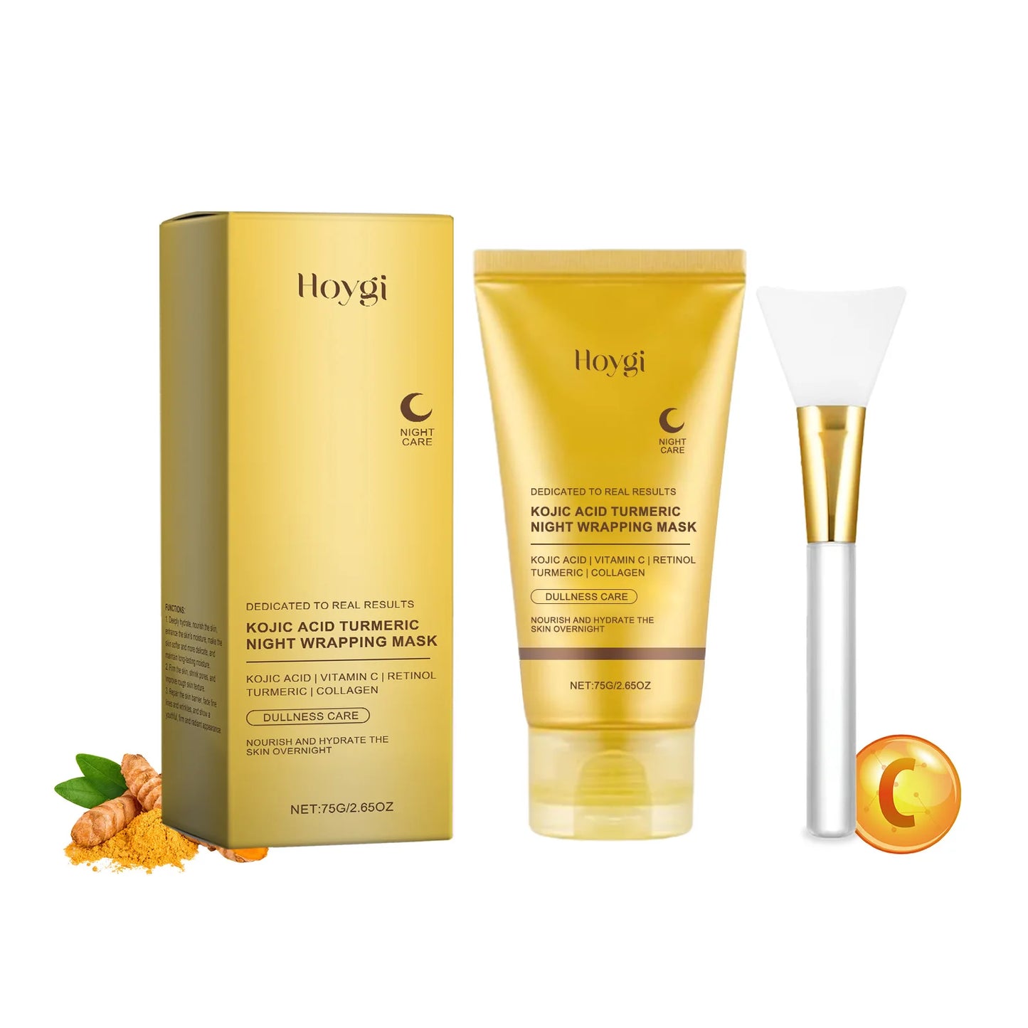 Turmeric & Kojic Acid Overnight Glow Mask