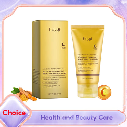 Turmeric & Kojic Acid Overnight Glow Mask