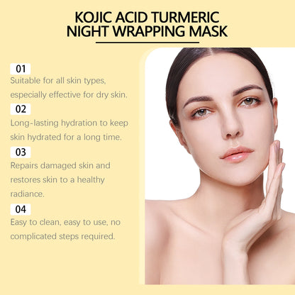 Turmeric & Kojic Acid Overnight Glow Mask