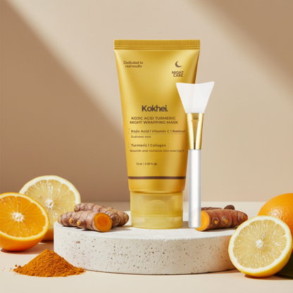Turmeric & Kojic Acid Overnight Glow Mask